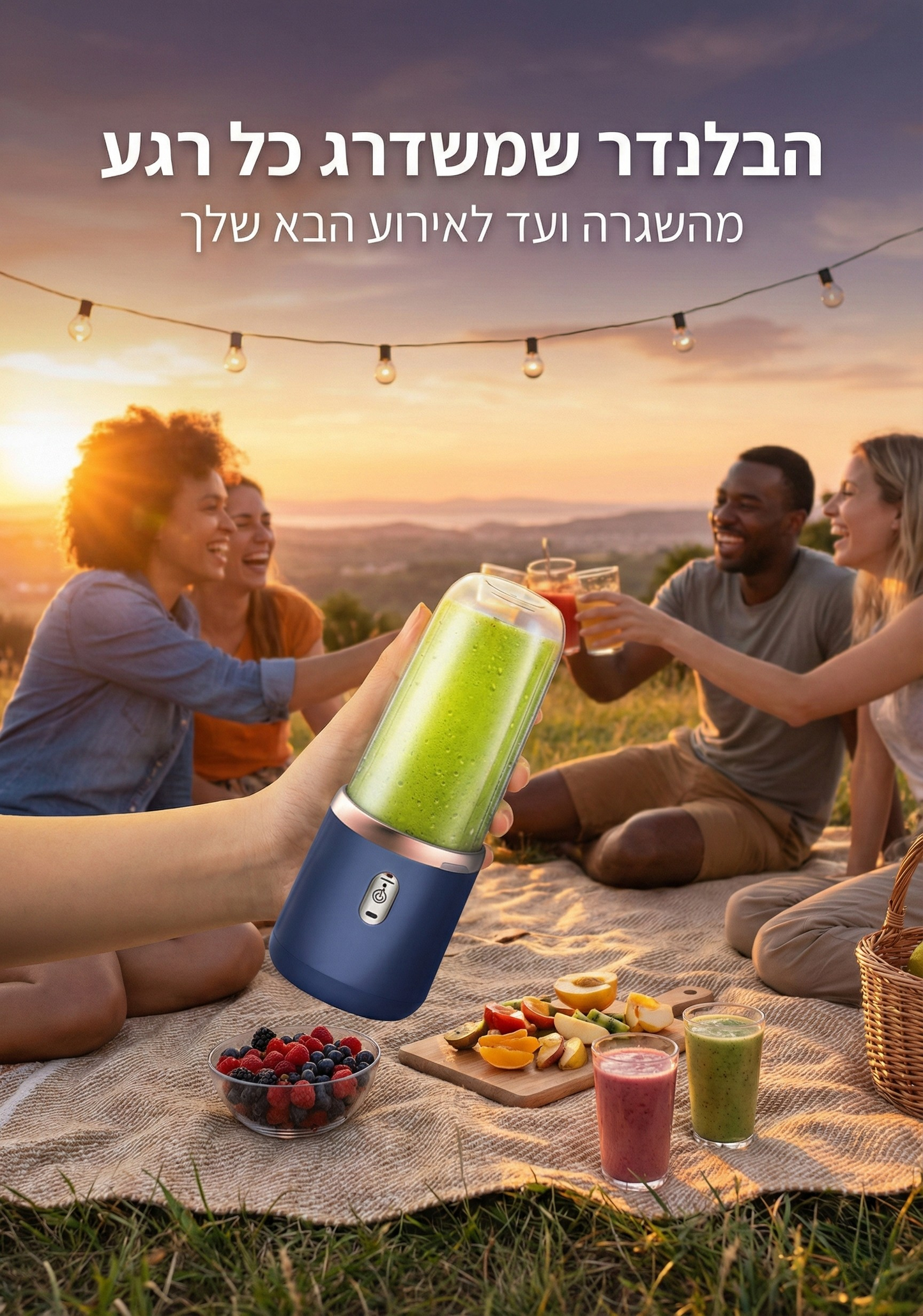 BlendGo Pro – הבלנדר הנייד שנותן לך שליטה על הבריאות שלך בכל מקום