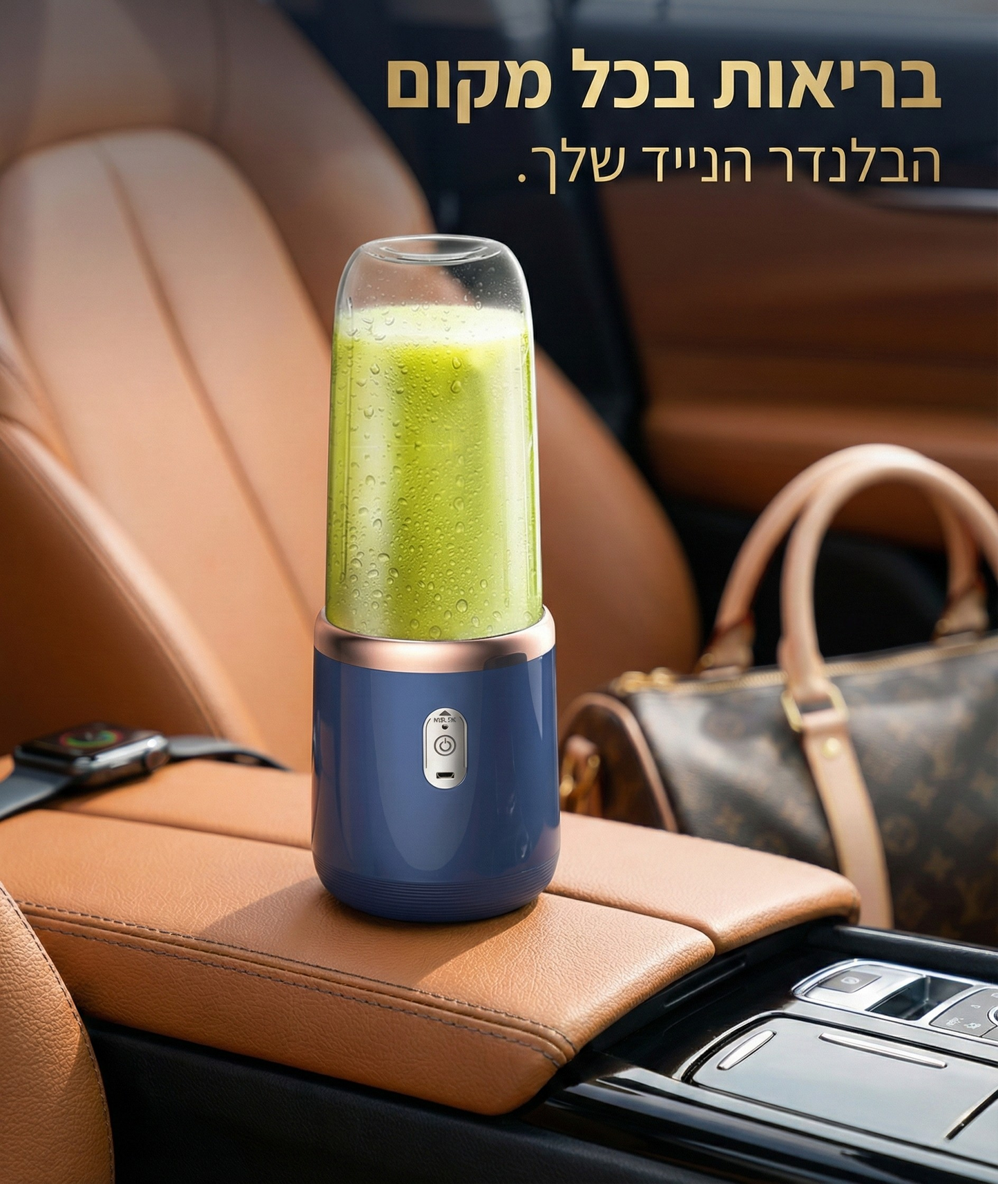 BlendGo Pro – הבלנדר הנייד שנותן לך שליטה על הבריאות שלך בכל מקום